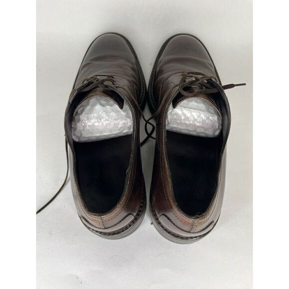 Tod’s Dark Brown Leather Oxfords Lace Up Dress Shoes Men Sz 11M US/44EU - Picture 5 of 15